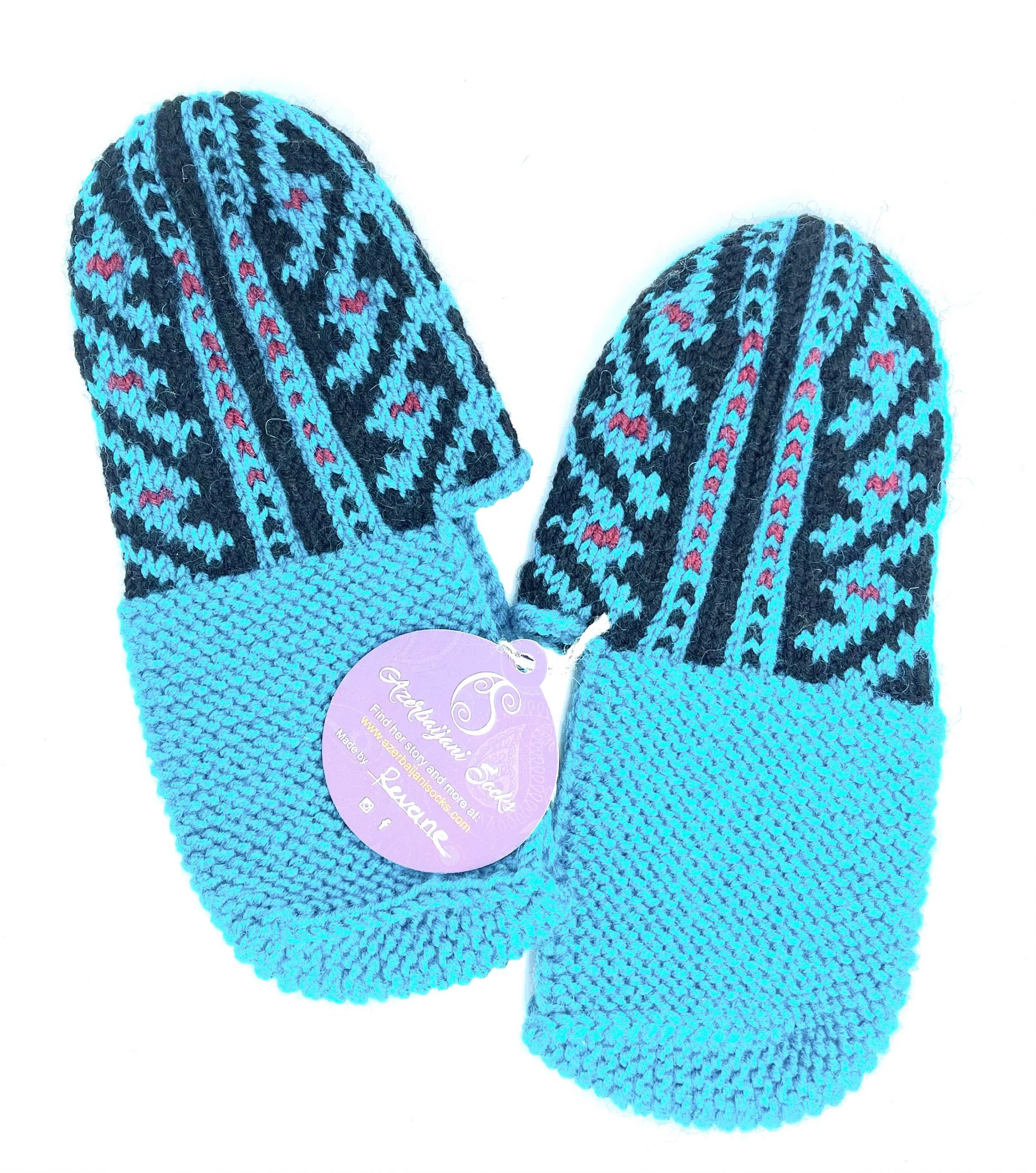 Schapenwollen sloffen