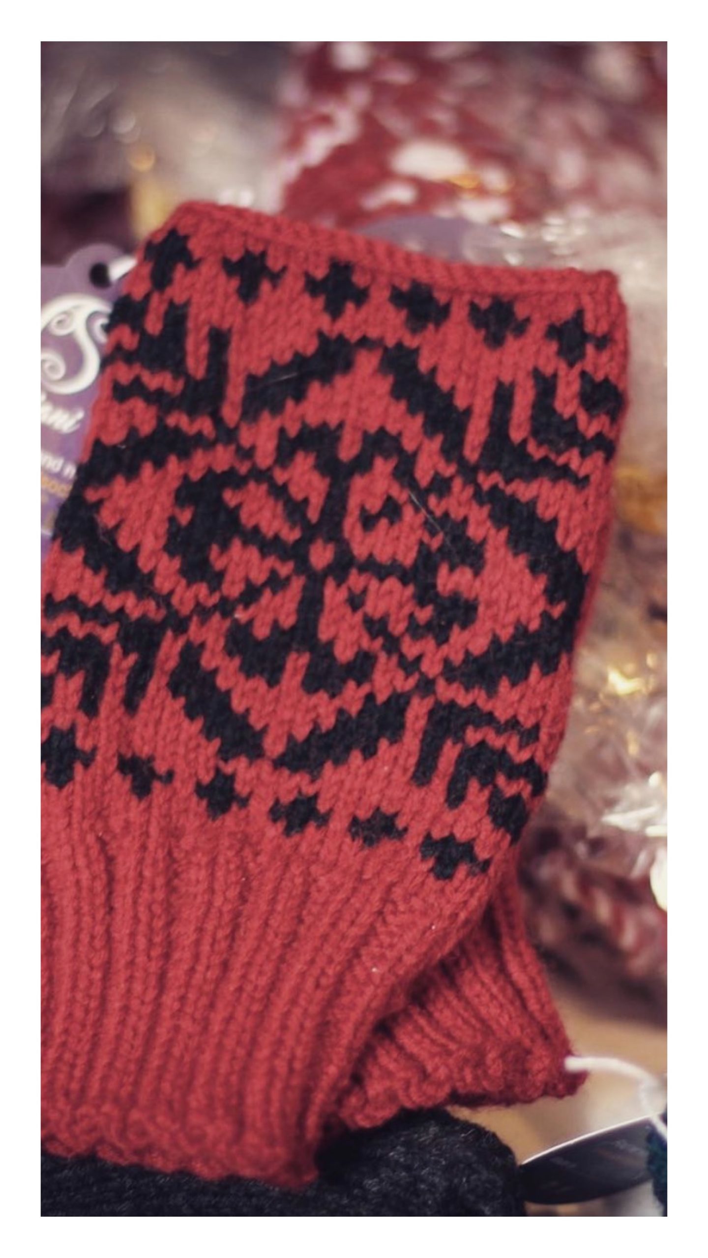 Handgebreide wool Handschoenen