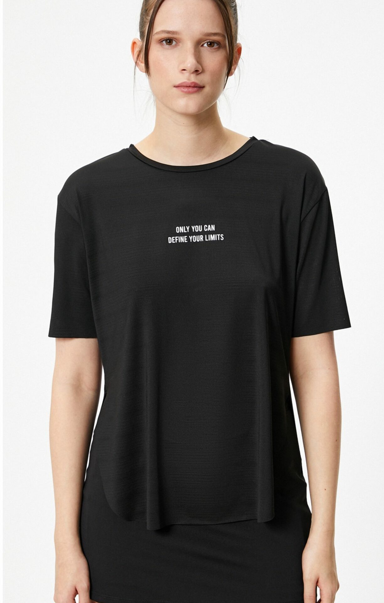 Sport T-shirt 'Only You Can define your limits'