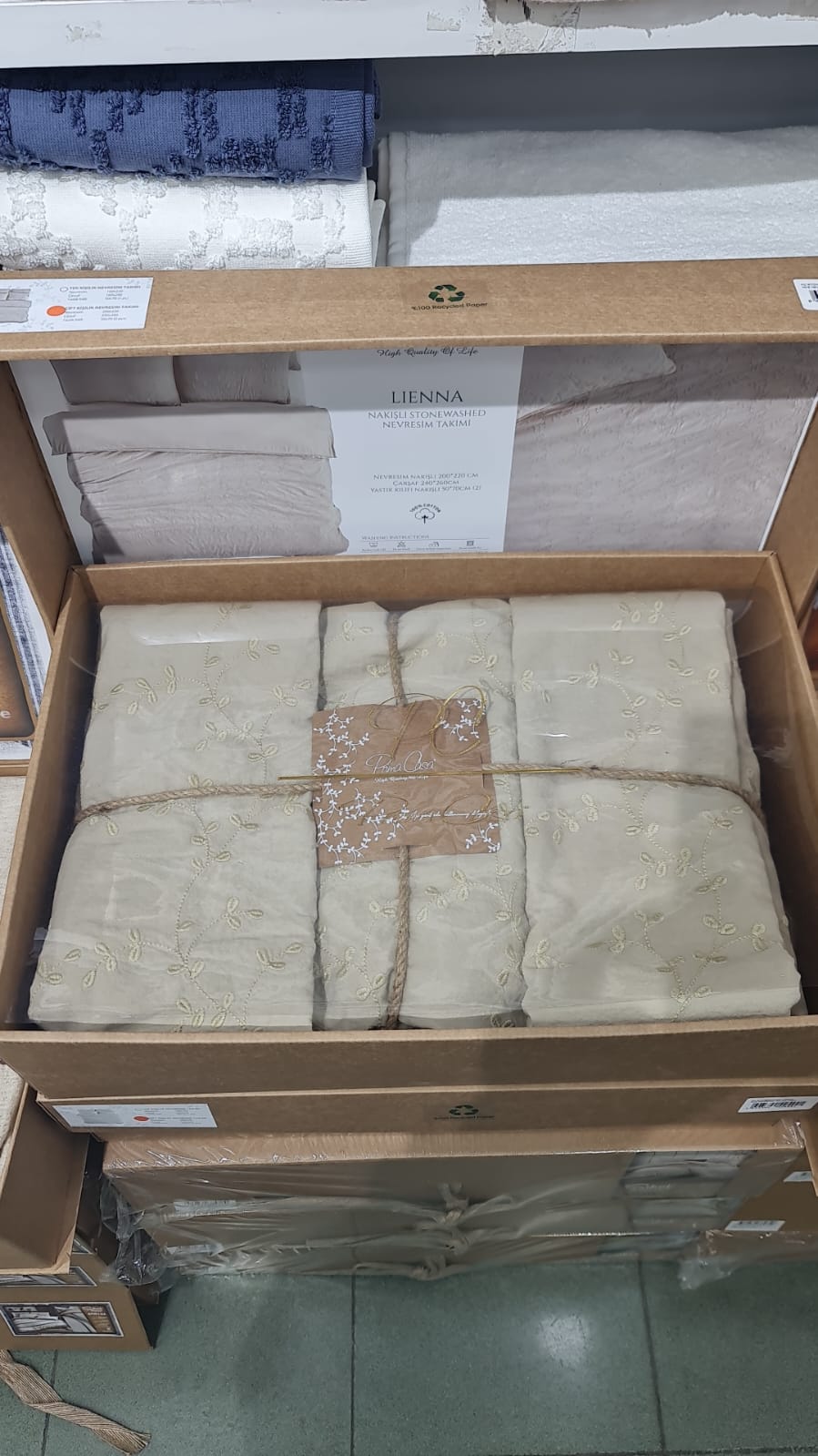 Linnen Dekbedovertrekset Limaso - Afbeelding 2