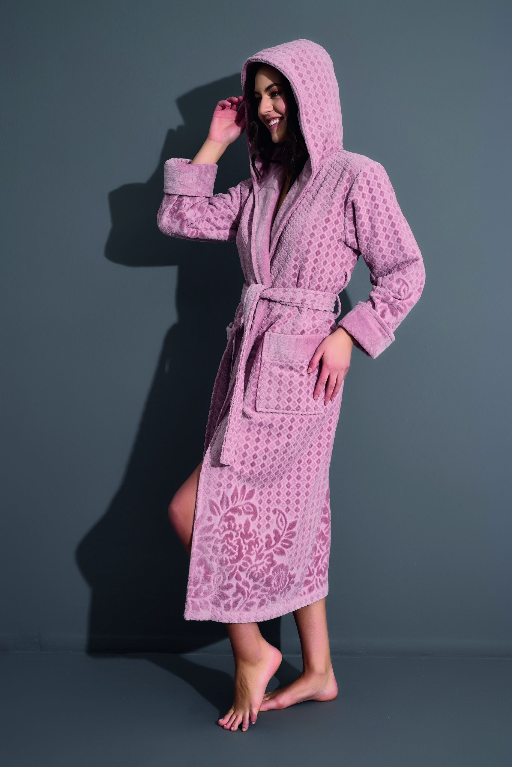 Dames Badjas Charlotte - Afbeelding 3