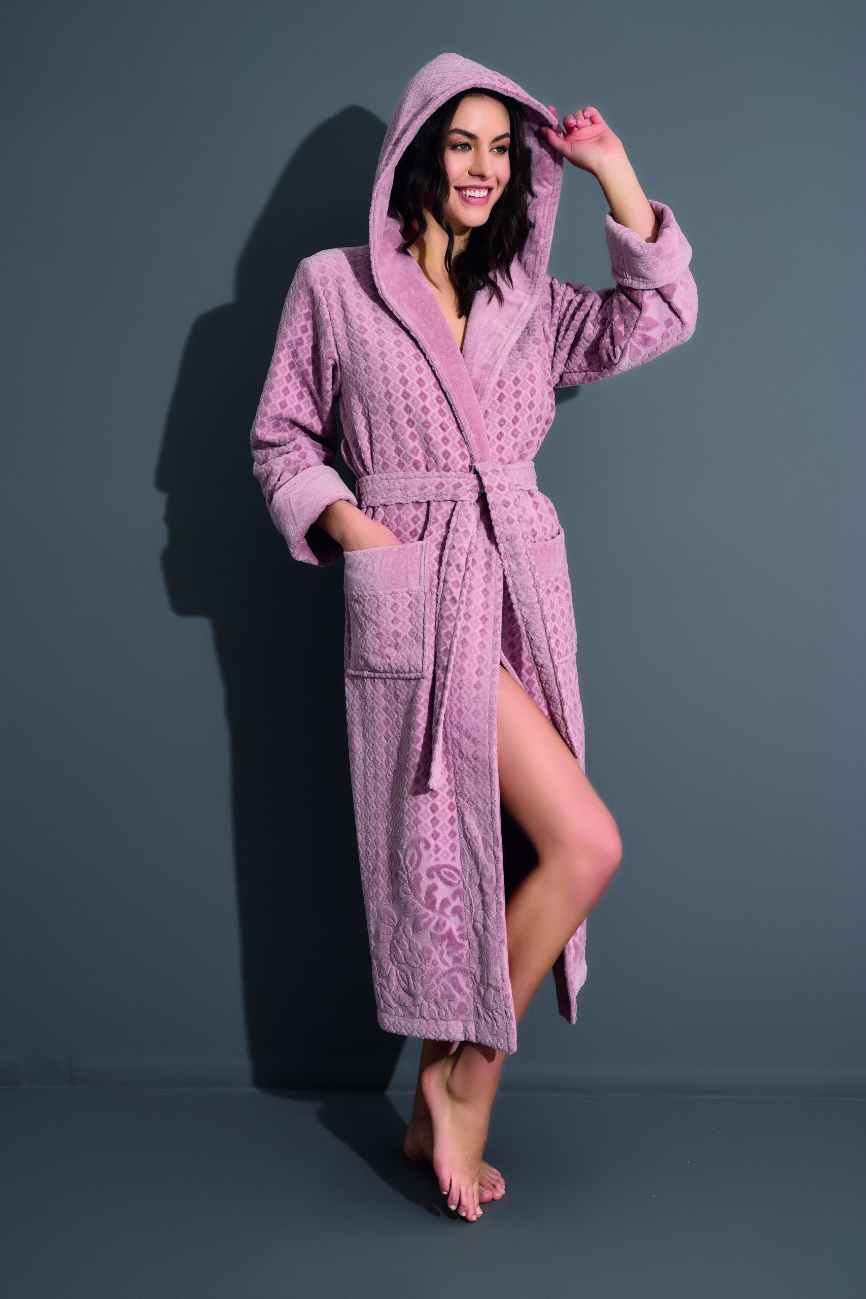 Dames Badjas Charlotte - Afbeelding 4