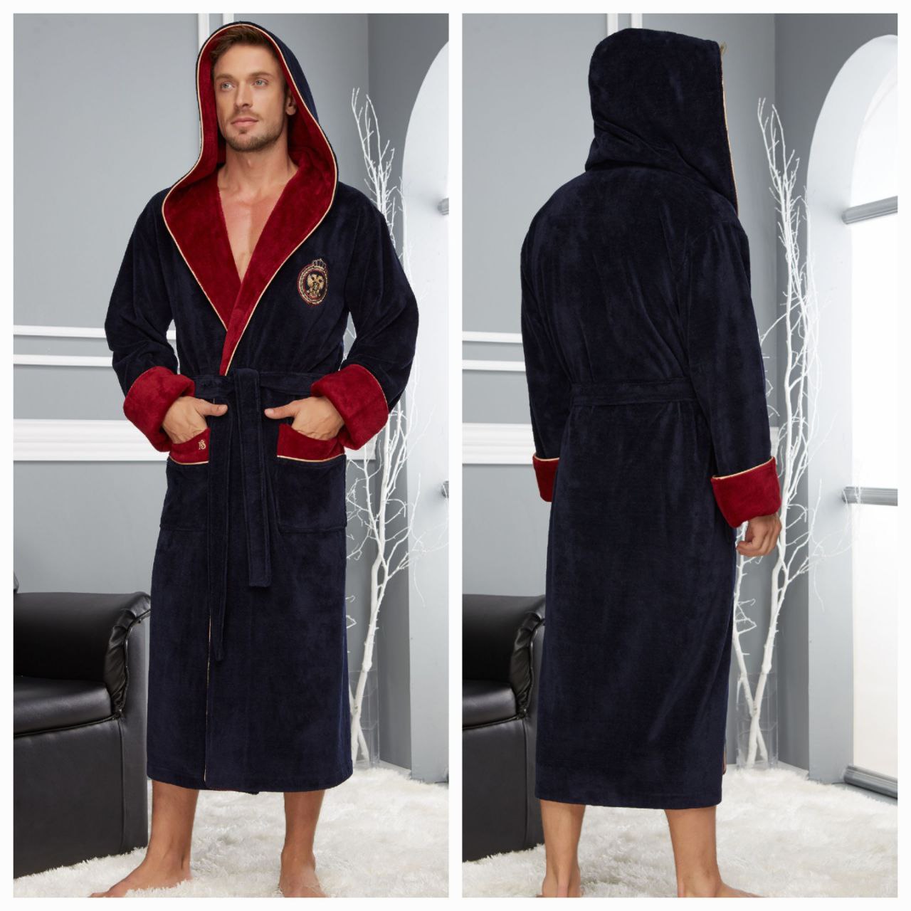 Heren Badjas Marcel - Afbeelding 3