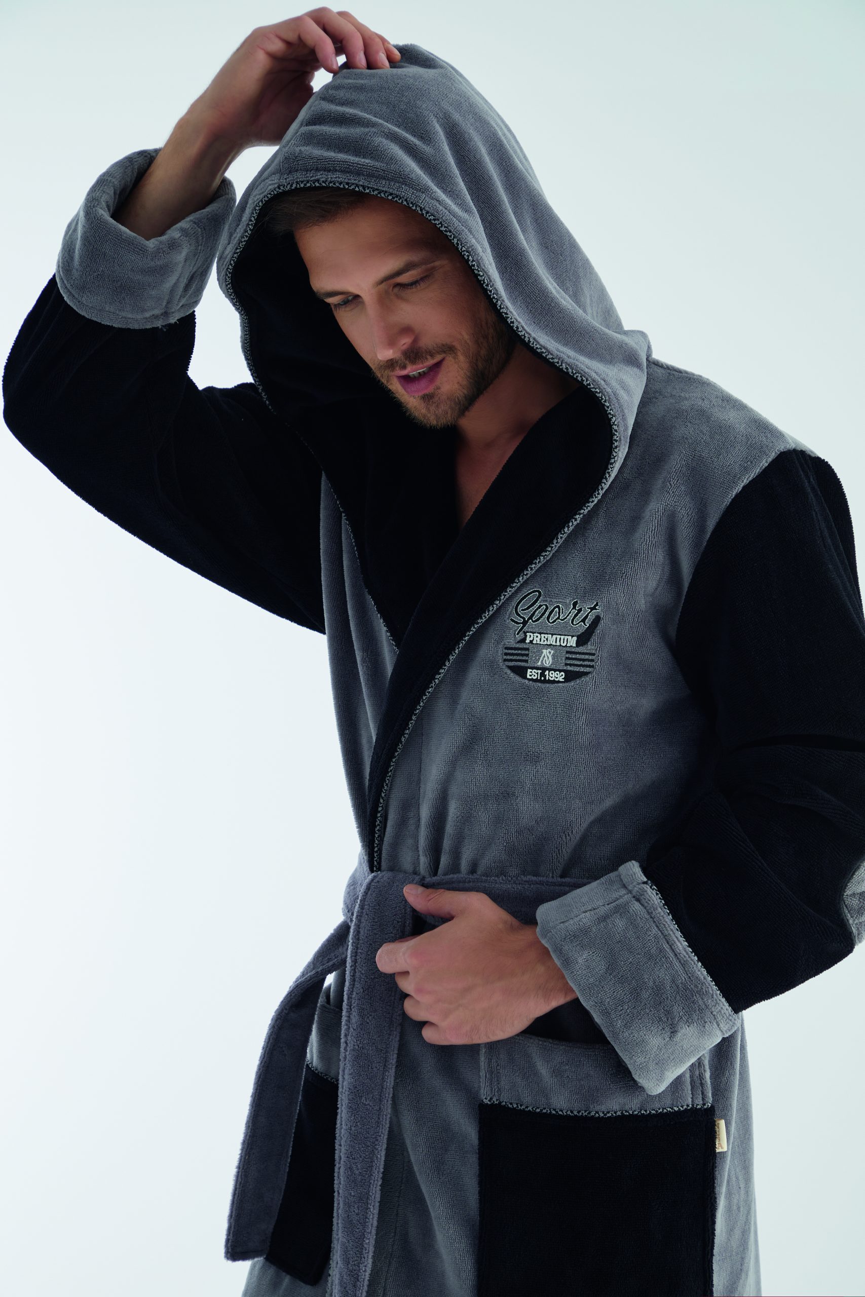 Heren Badjas David - Afbeelding 2