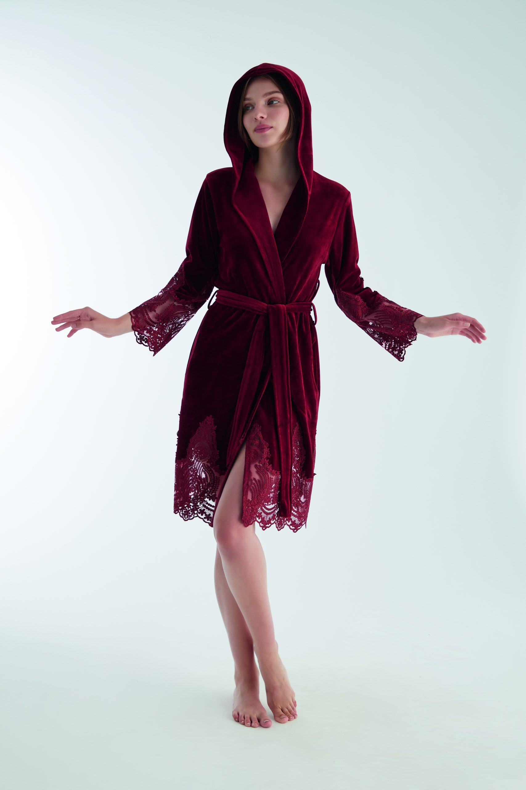 Badjas/ Ochtendjas Kamilla - Afbeelding 13