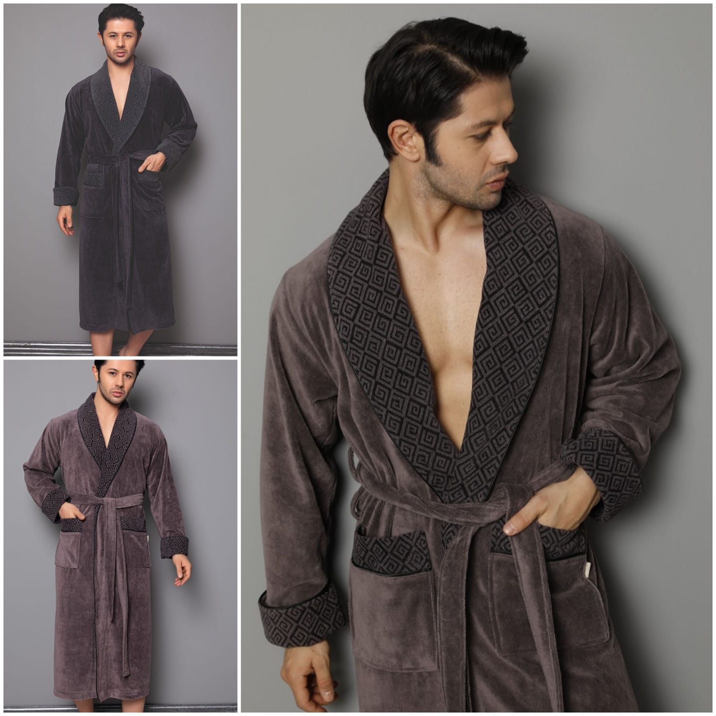Heren Badjas / Ochtendjas Aras - Afbeelding 4