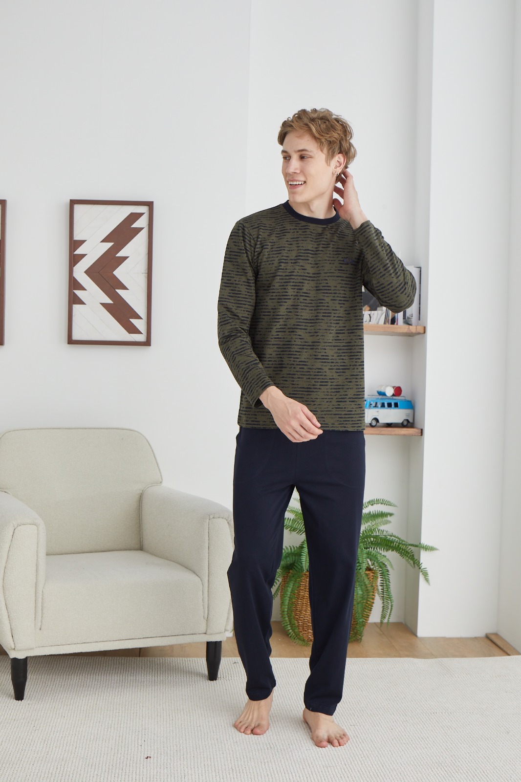 Heren Pyjama Set / Huispak Robin / Plus sizes