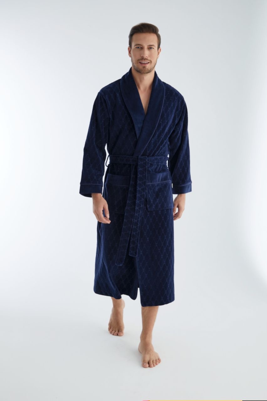 Heren Velour Badjas / Ochtendjas Max