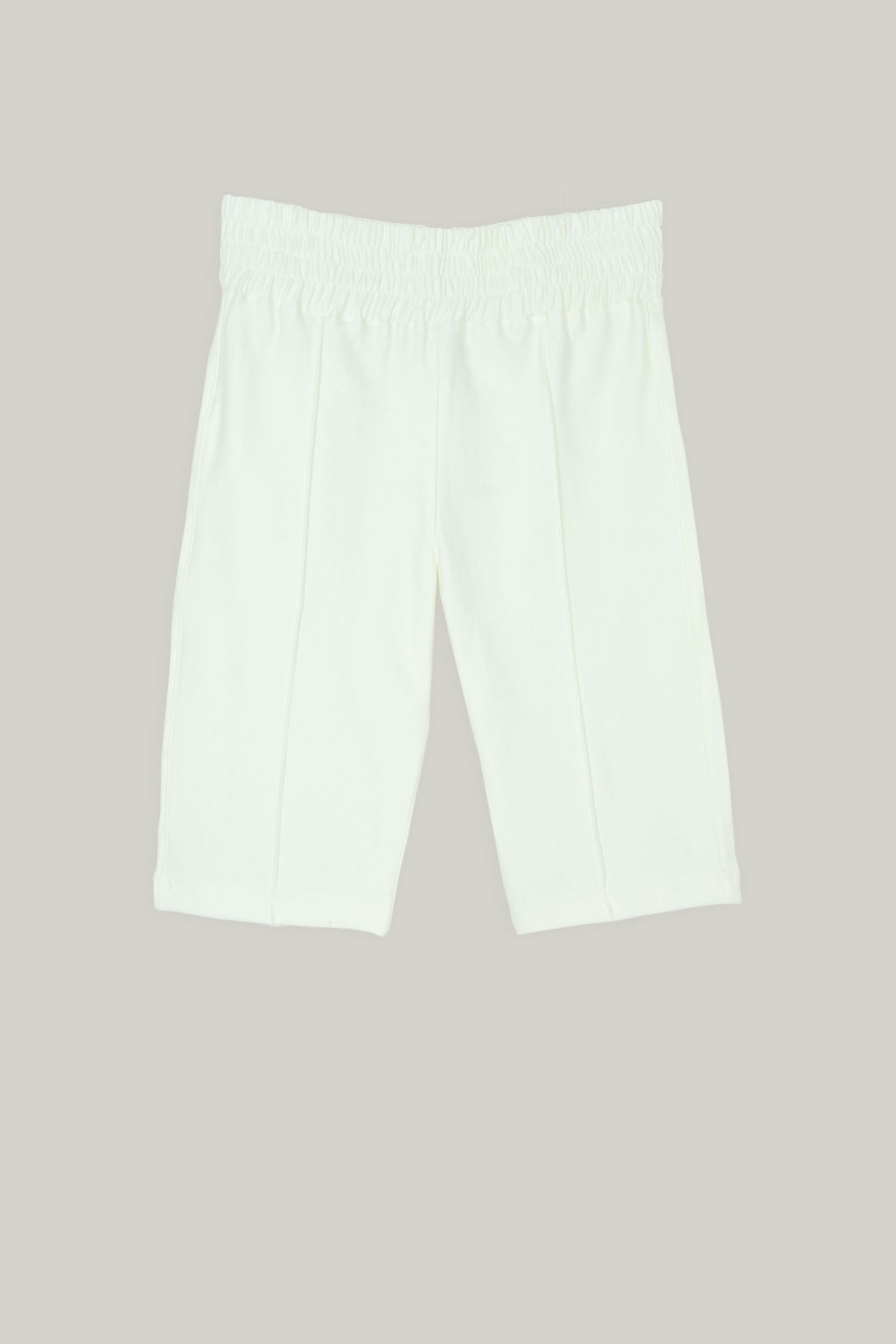 Loungewear Combi Set Wit /Bikershort met Vest - Afbeelding 5