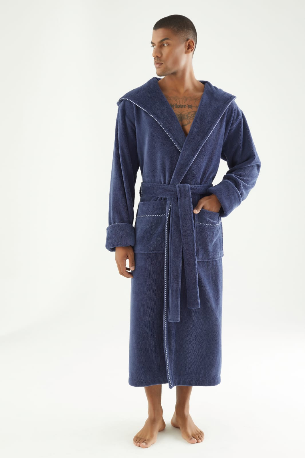 Heren Badjas Matteo - Afbeelding 3