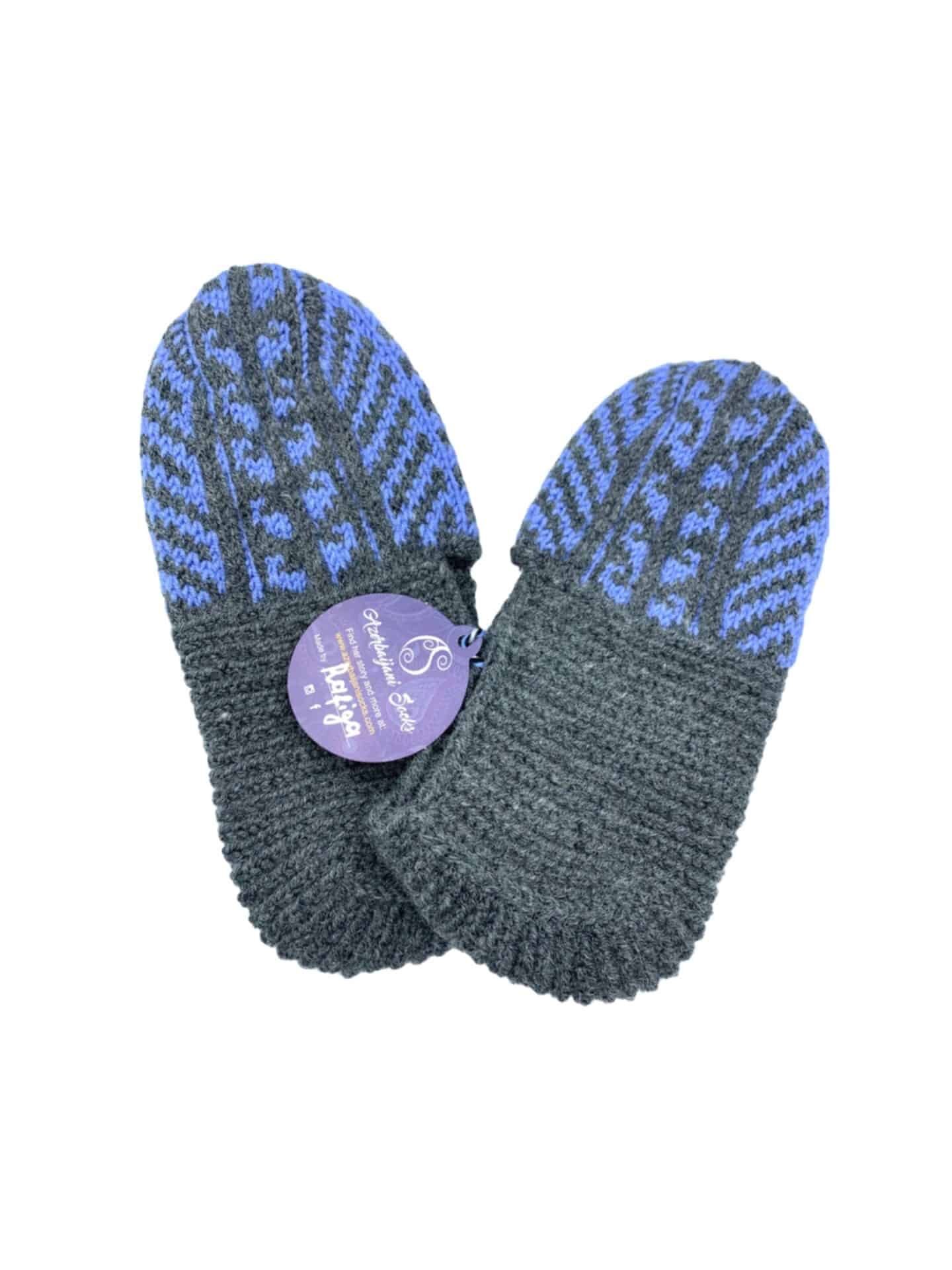 Schapenwollen sloffen 3XL - Grijs