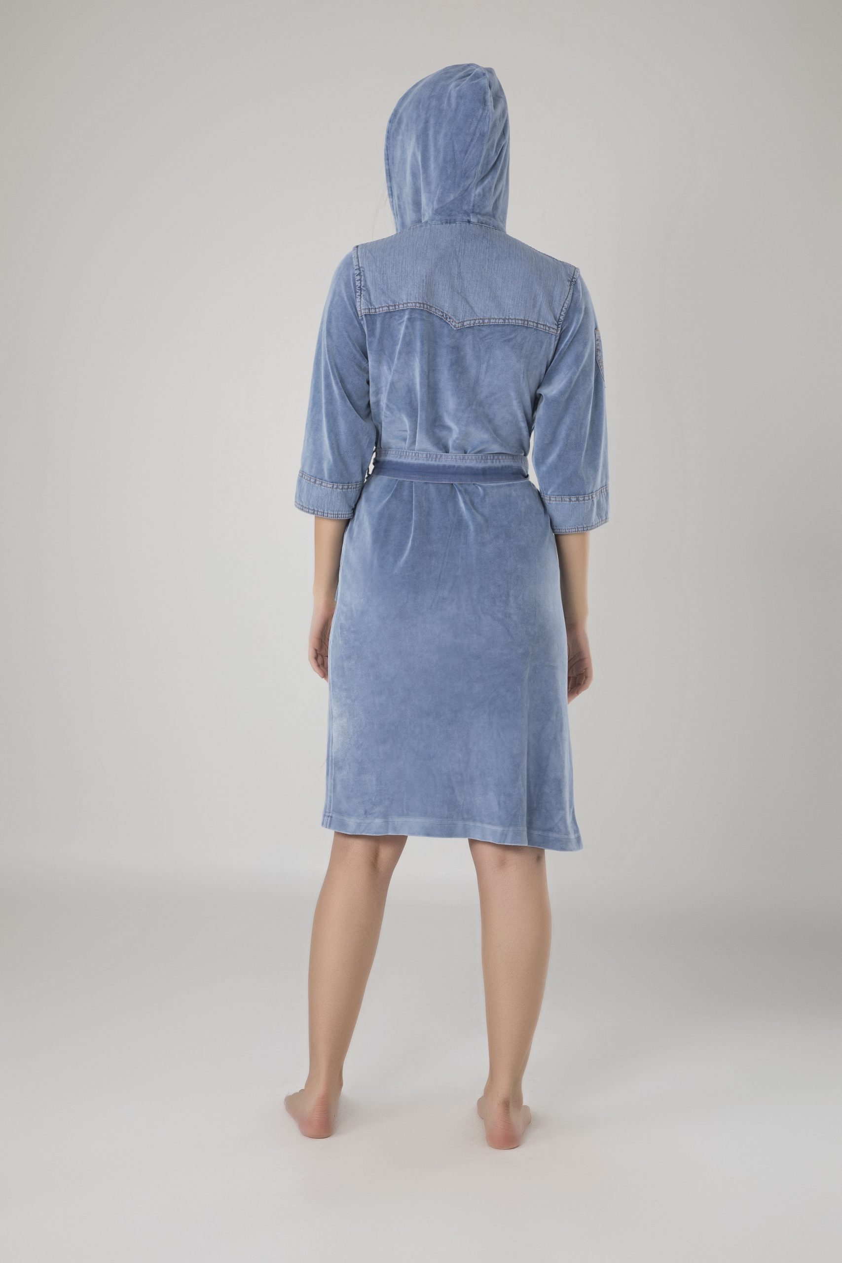 Dames Badjas/ Ochtendjas Alina - Afbeelding 3