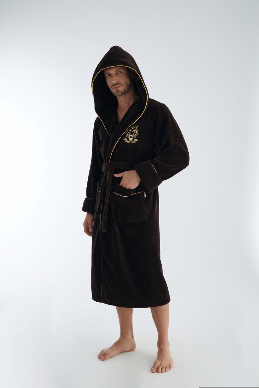 Heren Badjas Leeuw - Afbeelding 4