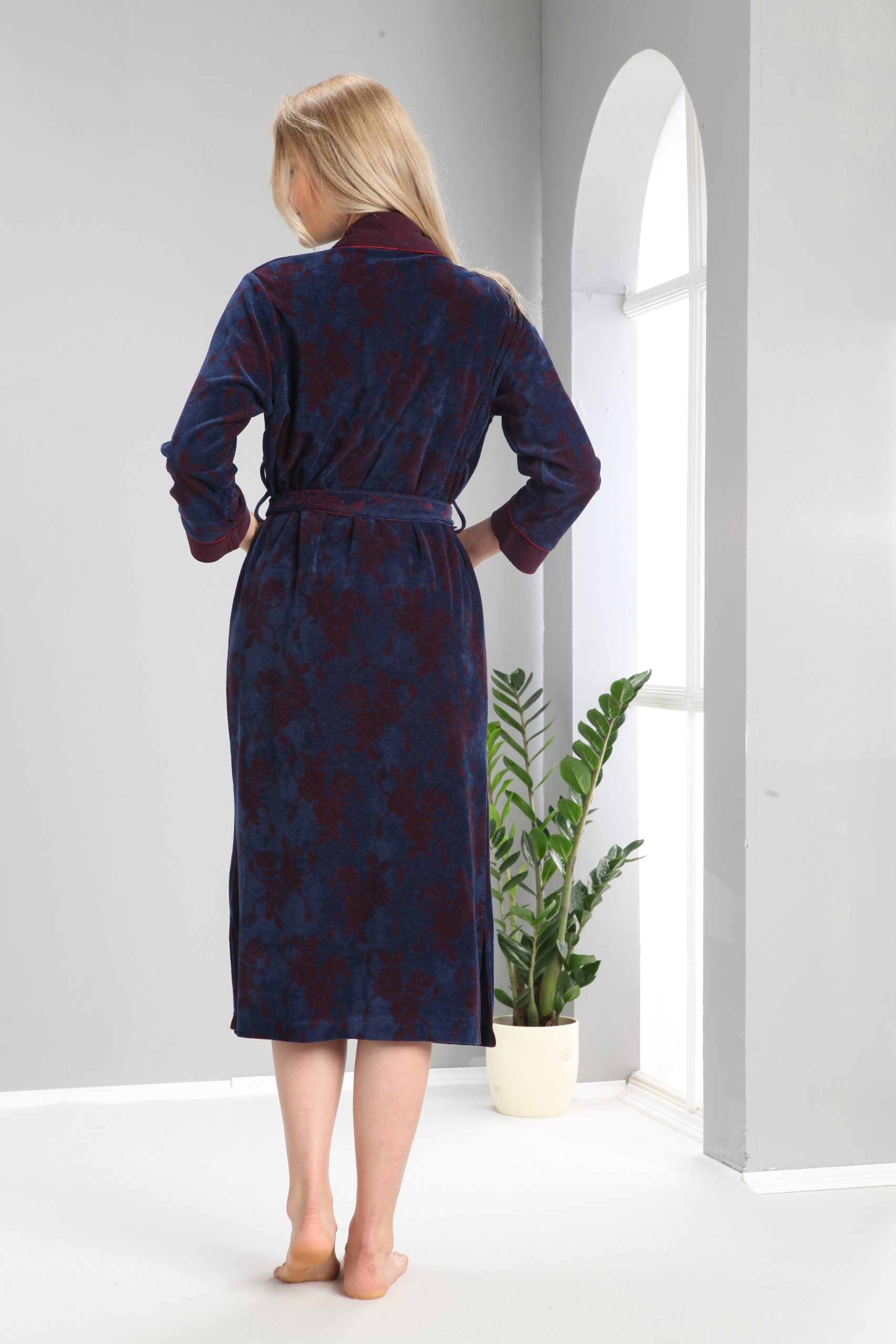 Dames Badjas / Ochtendjas Emma - Afbeelding 2