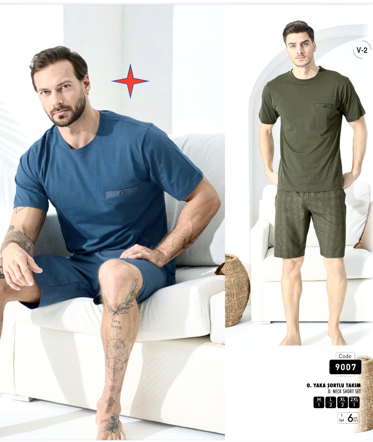 Heren Pyjama Set Akin