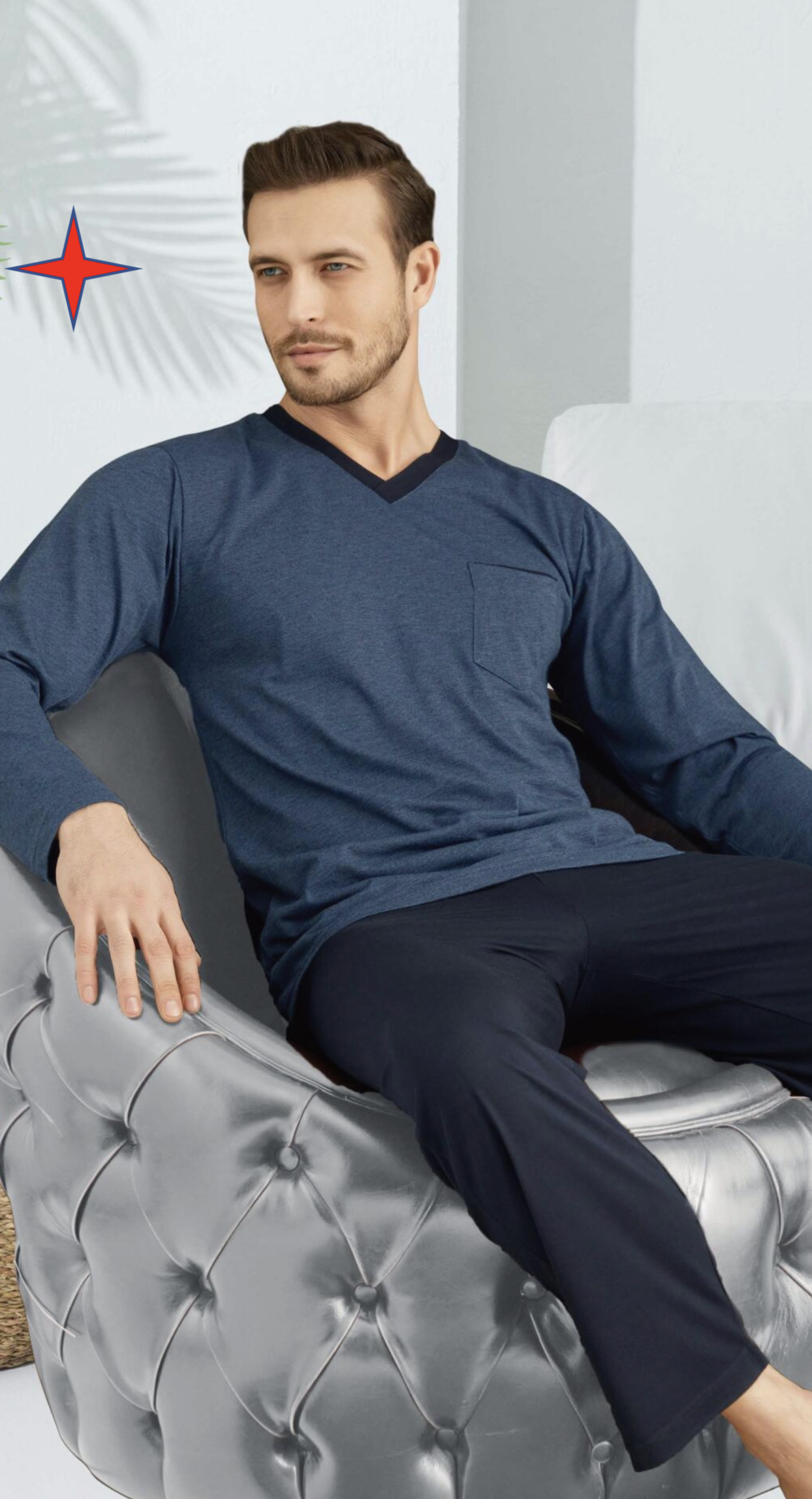 Heren Huispak/Pyjama Ernesto - Afbeelding 2