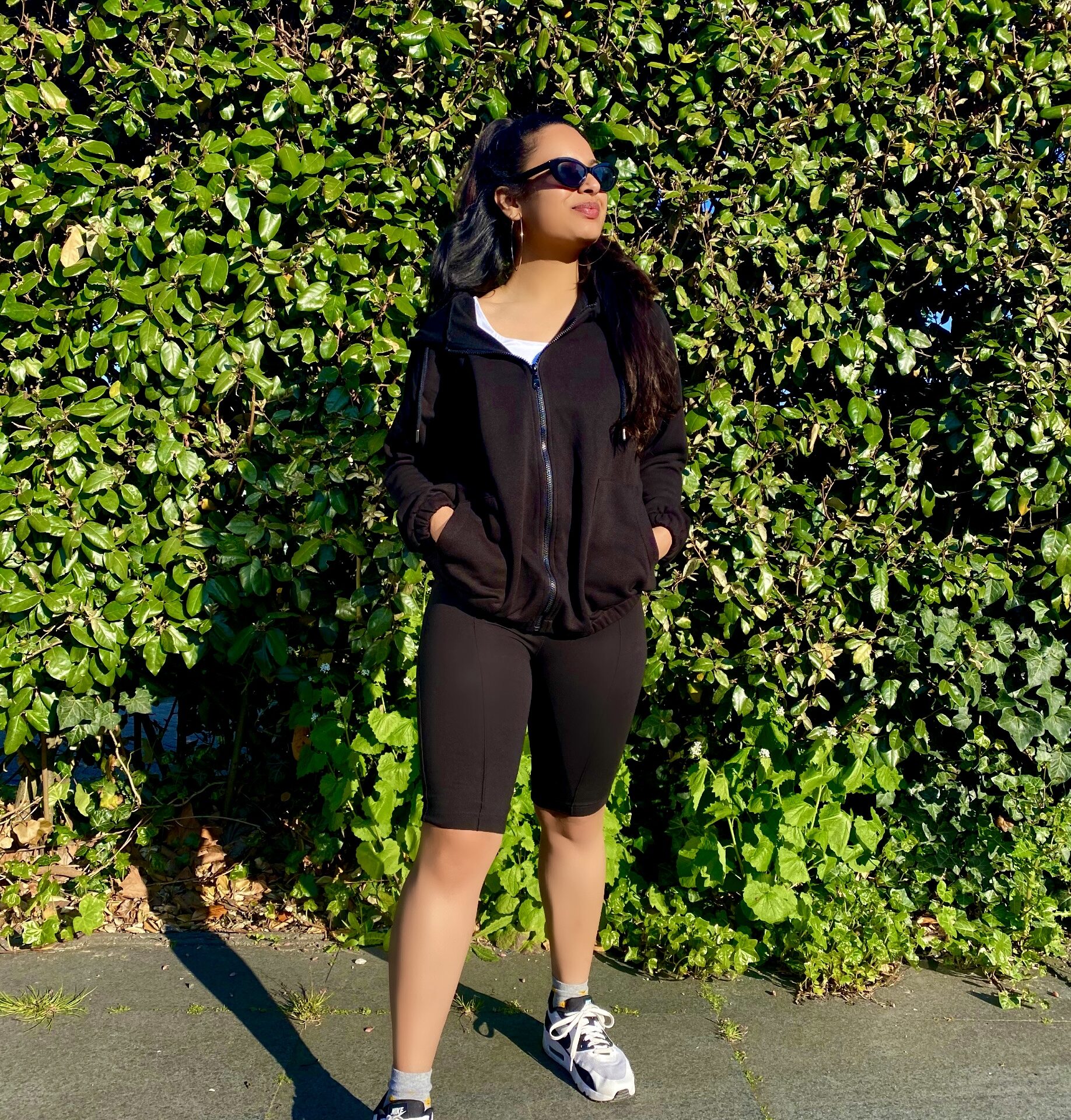 Loungewear Combi Set/ Bikershort met Vest