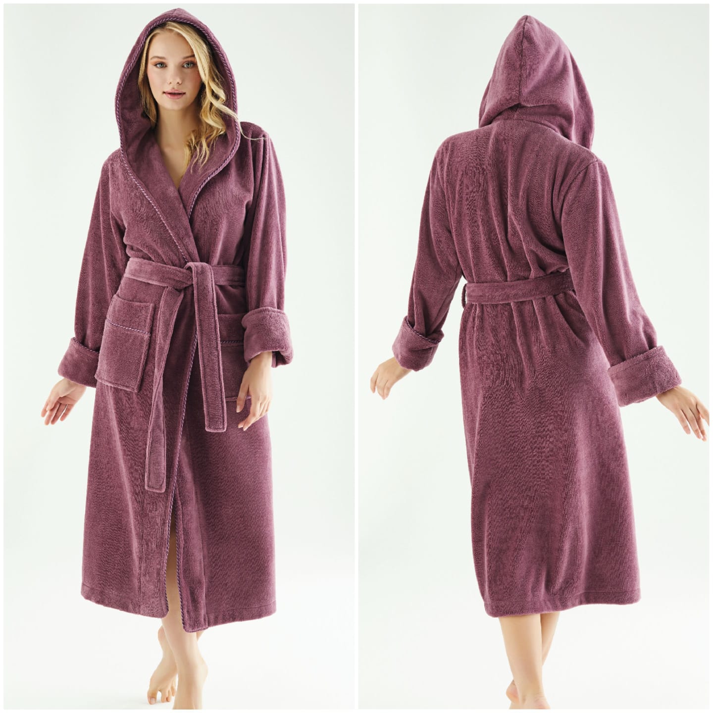 Dames Badjas Kate - Afbeelding 3