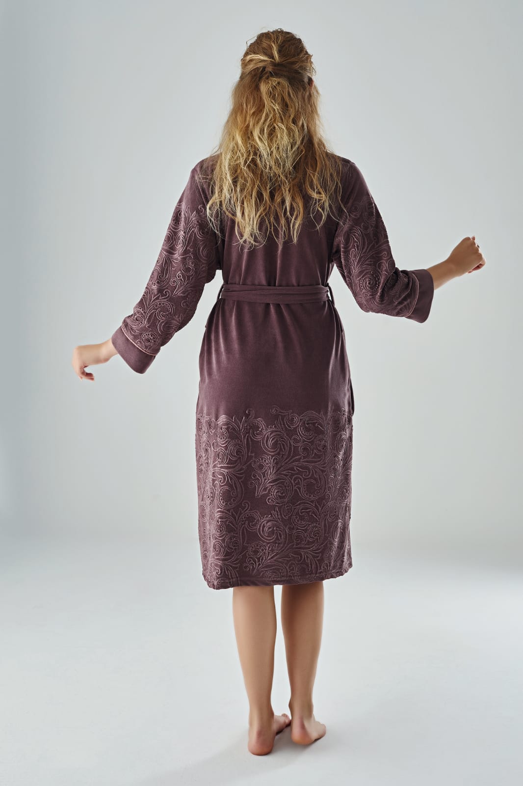 Dames Badjas /Ochtendjas Linda - Afbeelding 11