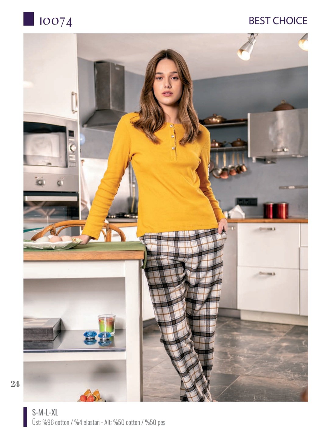 Dames Winter Pyjamaset Lolita - Afbeelding 3