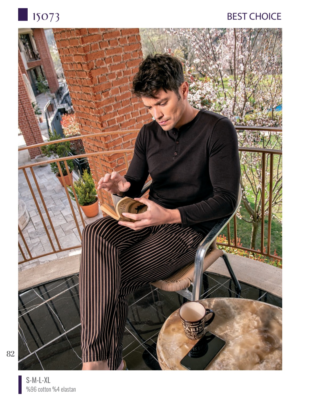 Heren Pyjama / Huispak Tim - Afbeelding 2