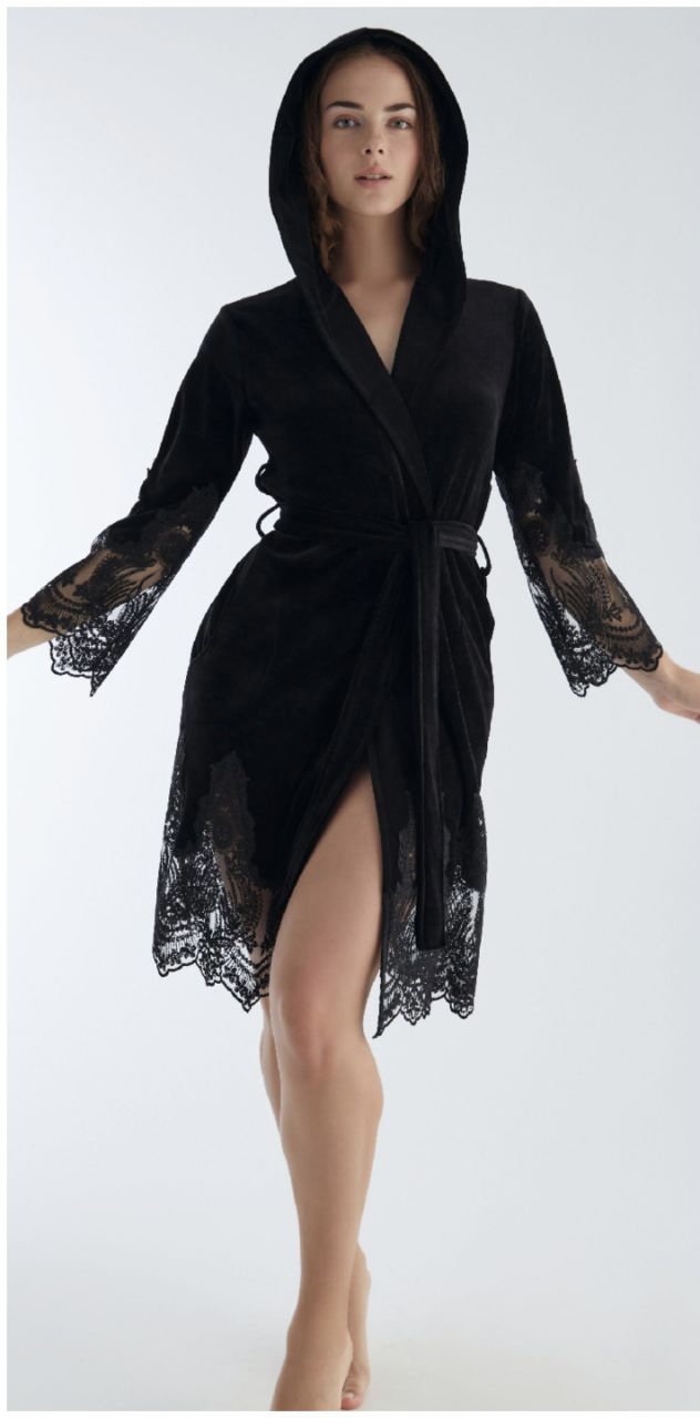 Badjas/ Ochtendjas Kamilla - Afbeelding 6