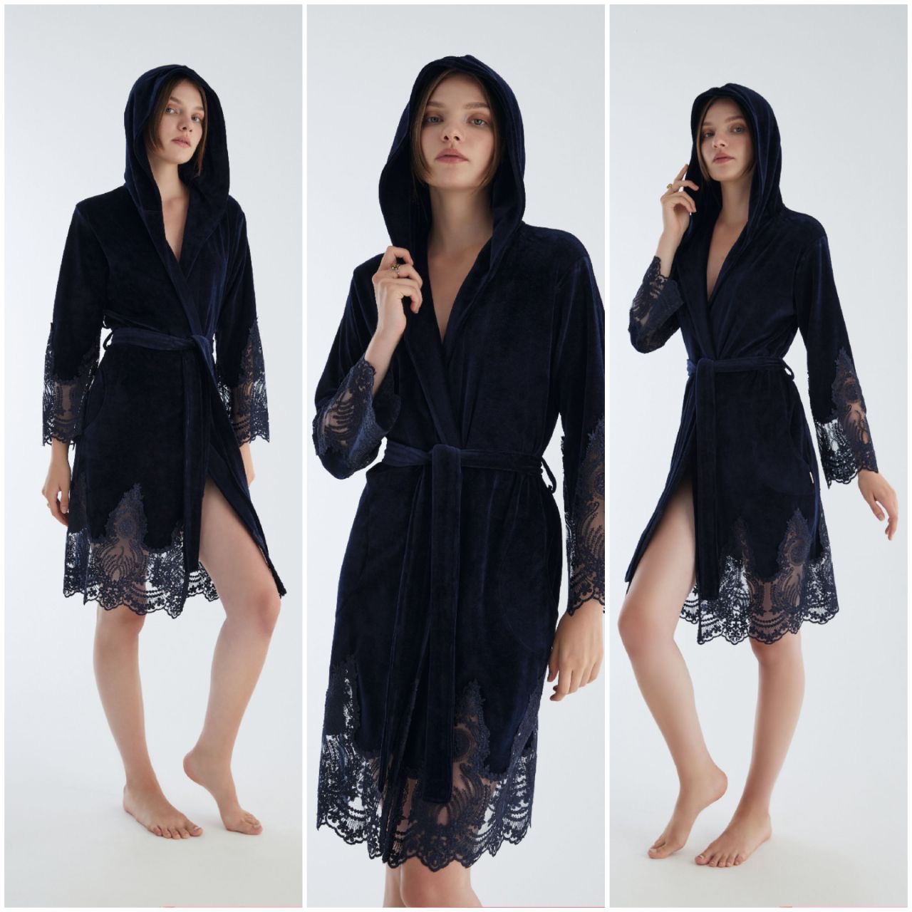 Badjas/ Ochtendjas Kamilla - Afbeelding 7