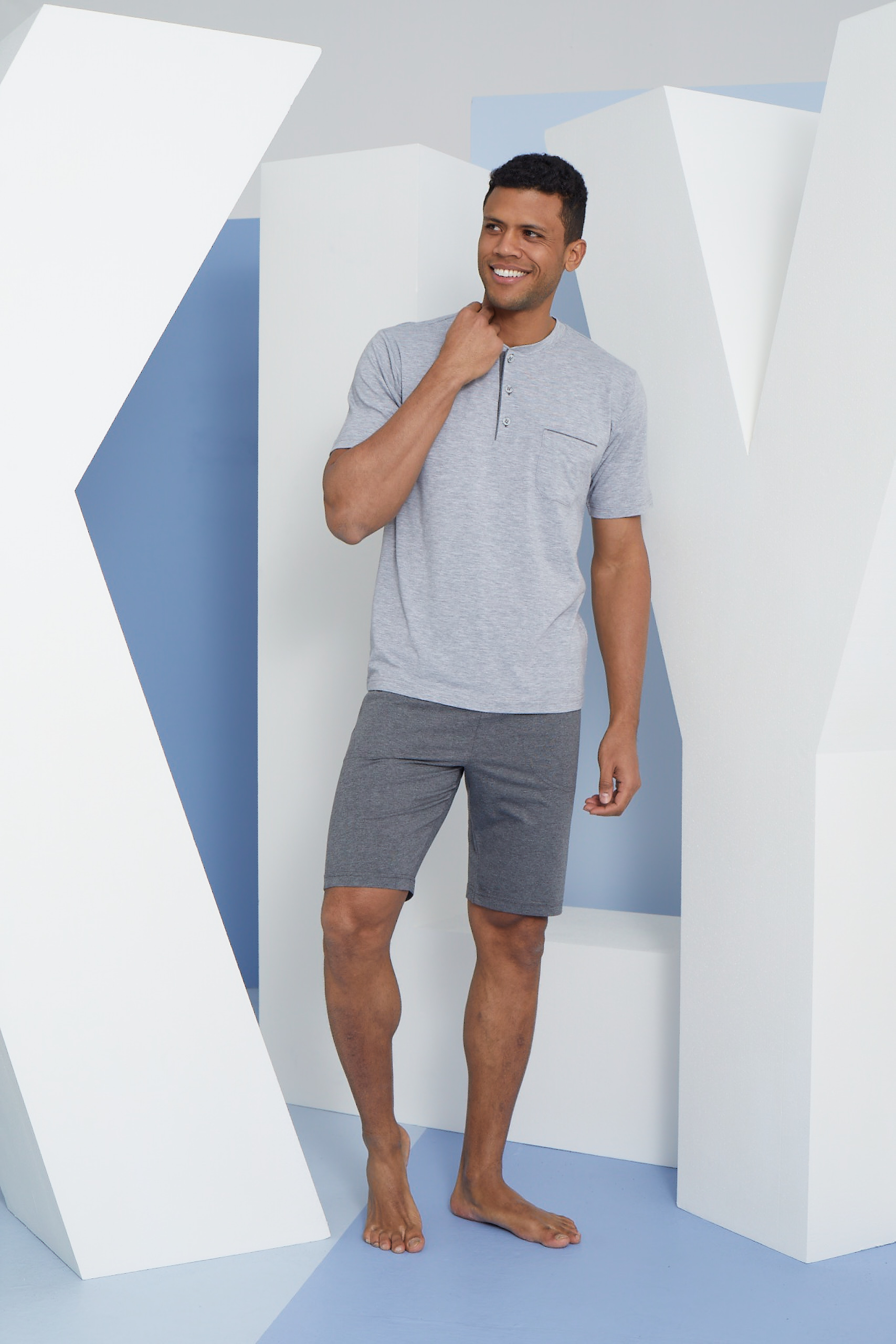 T-Shirt & Shorts Set Elton / Plus sizes - Afbeelding 3