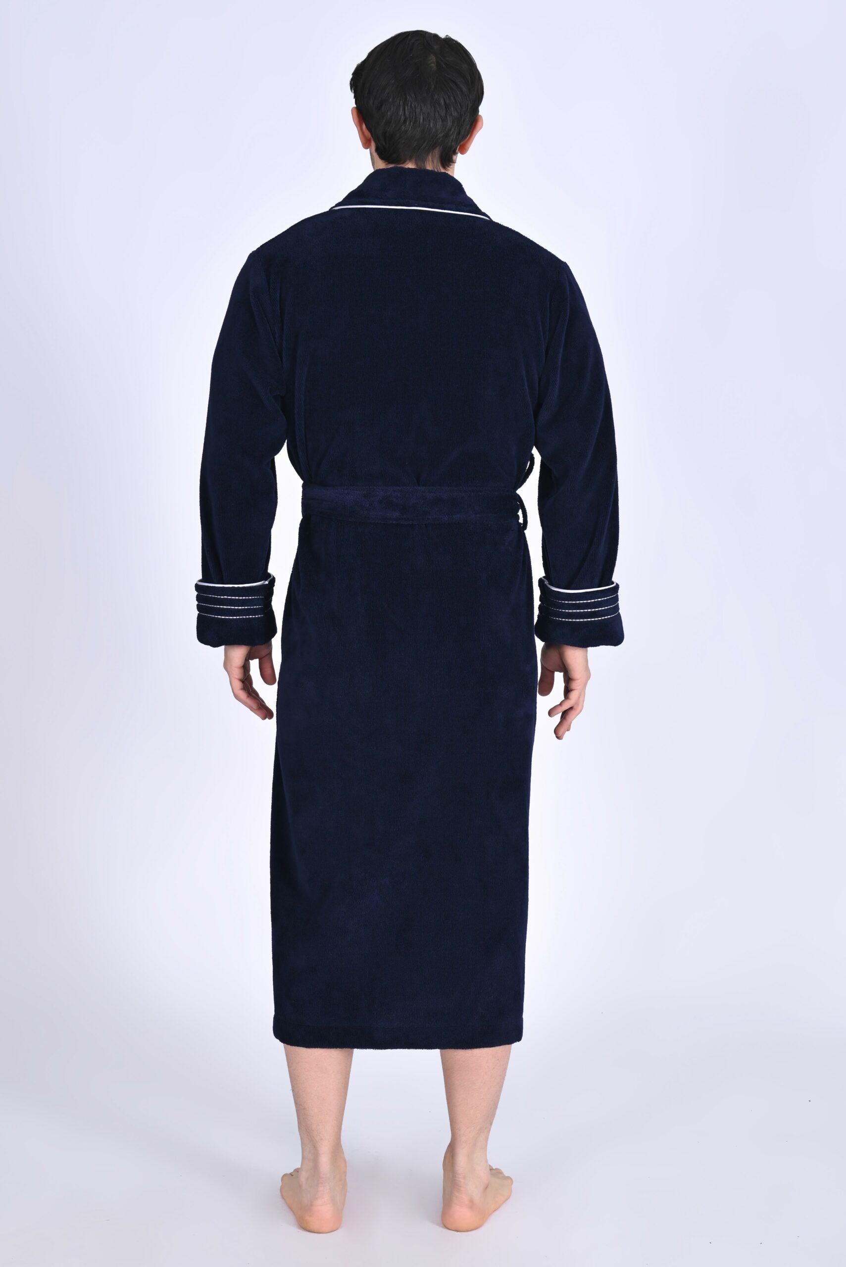 Heren Badjas Avi met pantoffels - Afbeelding 14