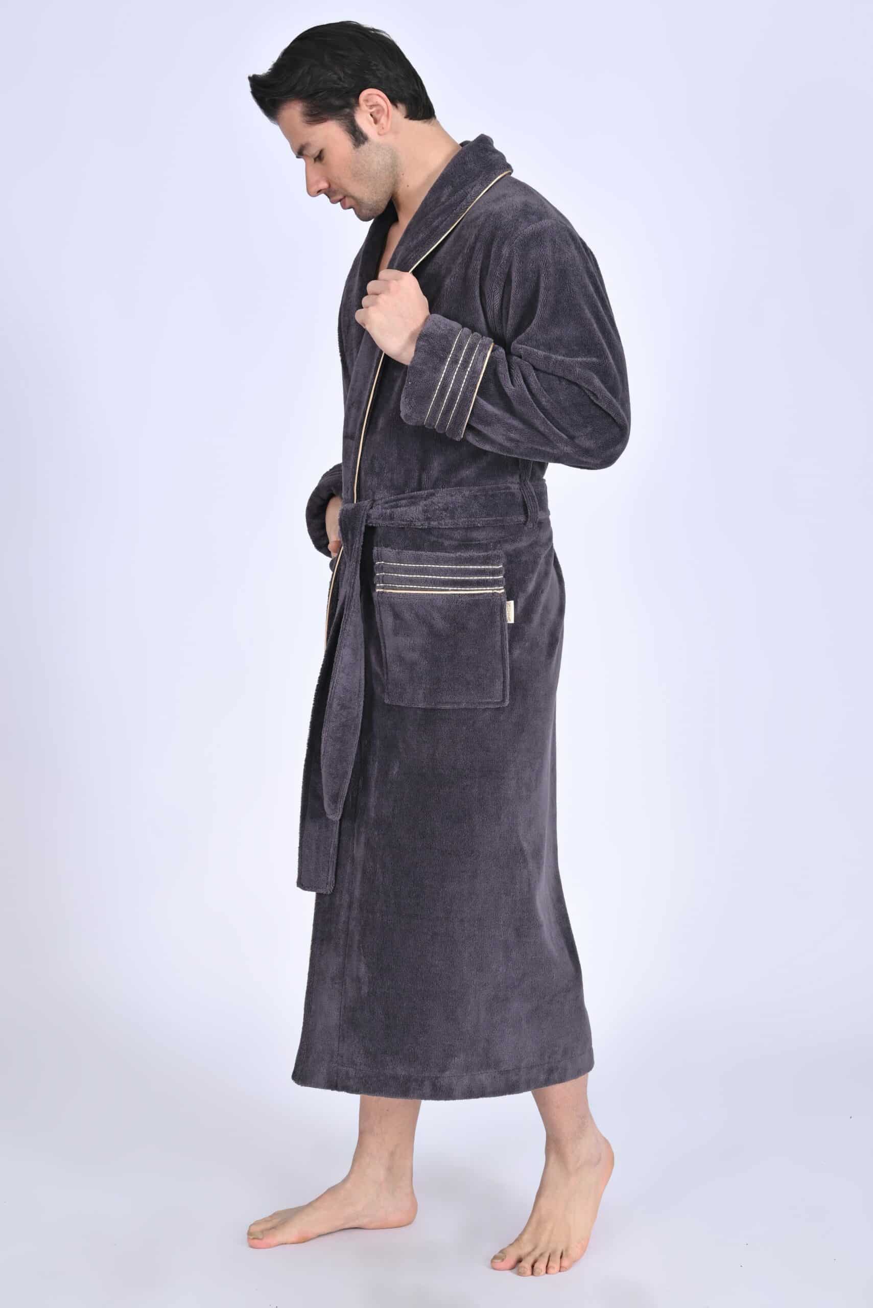 Heren Badjas Avi met pantoffels - Afbeelding 11