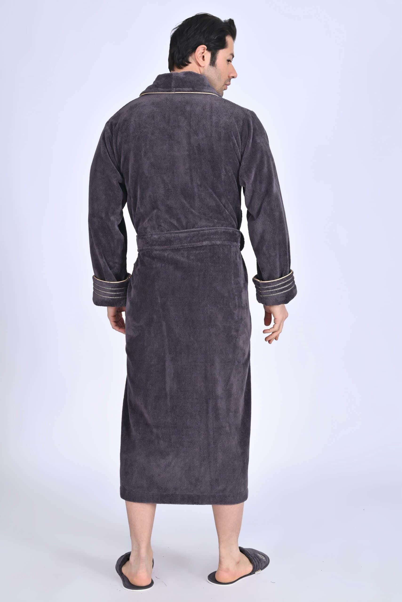 Heren Badjas Avi met pantoffels - Afbeelding 17