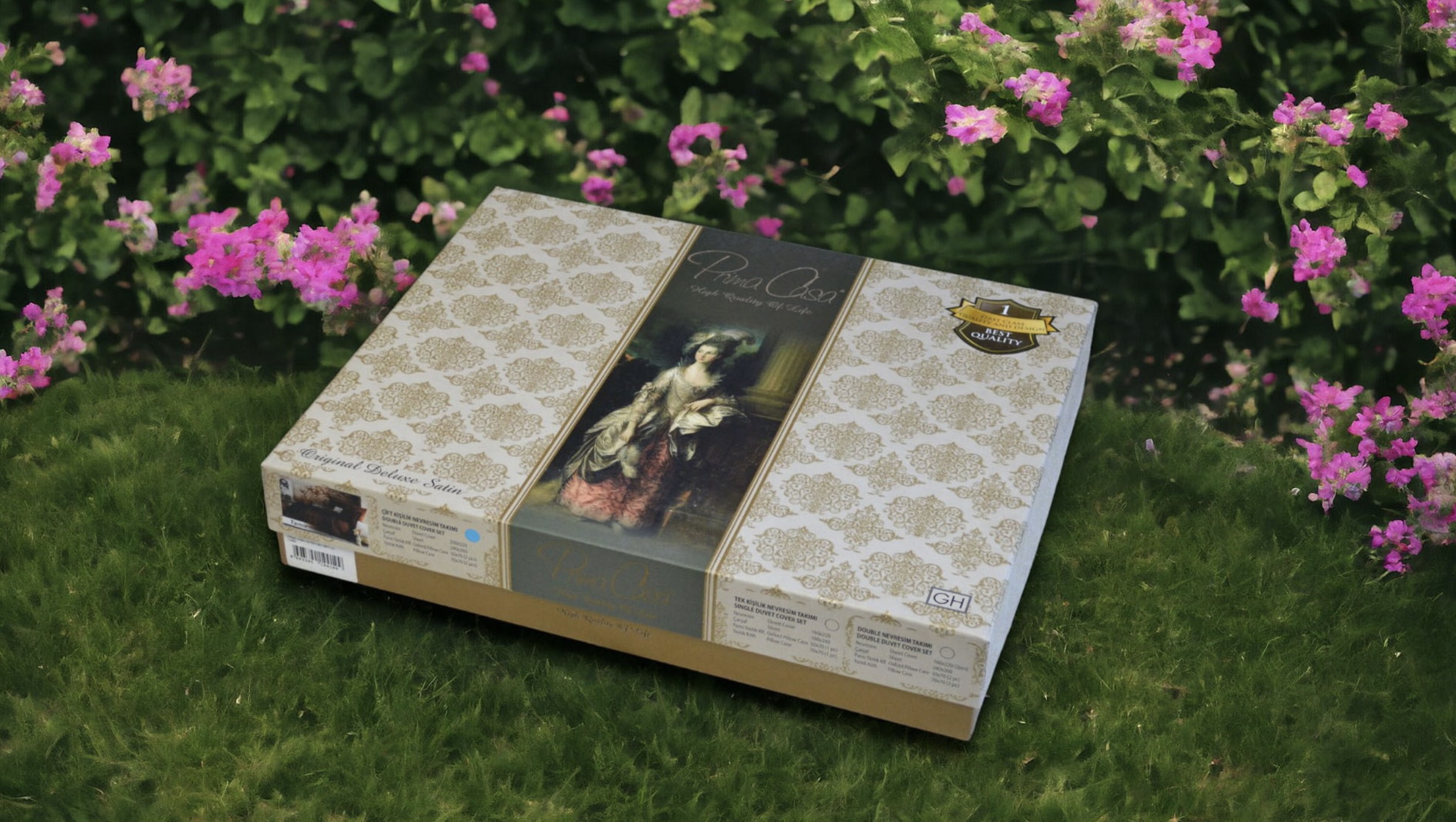 Bamboo-flowers dekbedovertrek