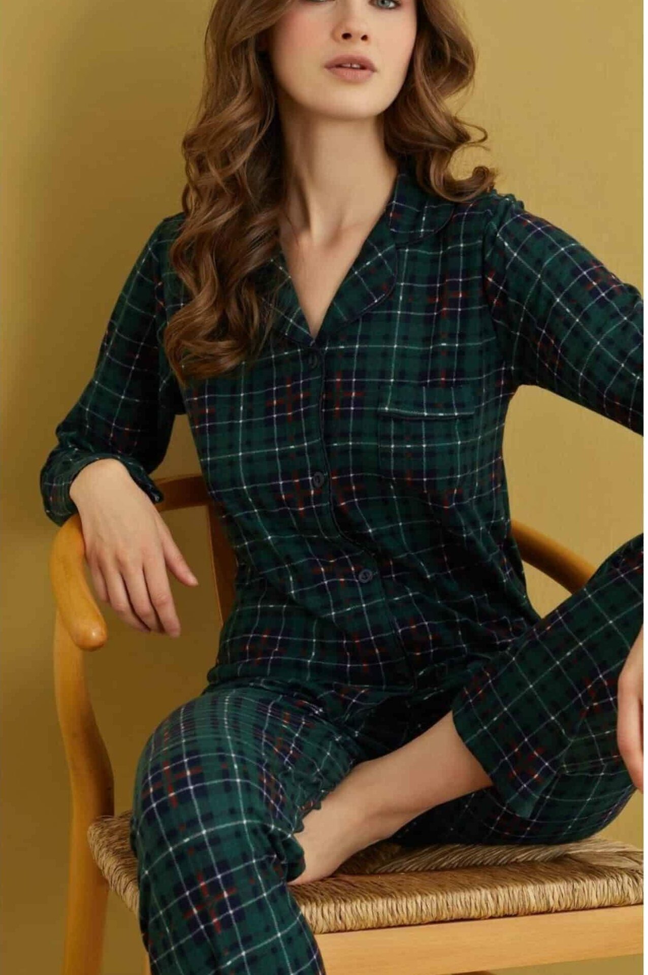 Flanellen Pyjama Set Nina