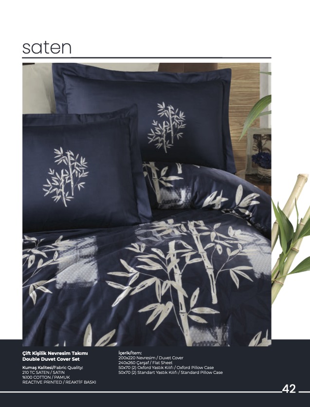 Luxe Dekbedovertrek Bamboo